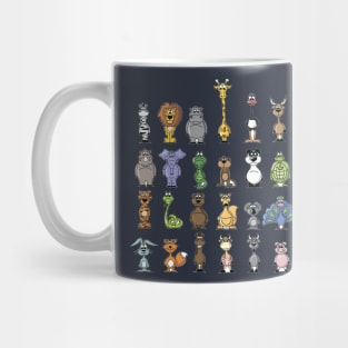 I Love Zoo Animals Mug